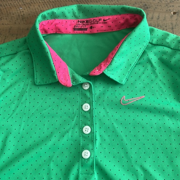 Nike Kids Dry Fit Golf Shirt - Picture 3 of 5